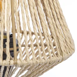 LAMPADA DA TAVOLO CON CORDA NATURALE JILY H34CM: vendita online LAMPADA DA TAVOLO CON CORDA NATURALE JILY H34CM in offerta