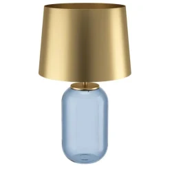 LAMPADA DA TAVOLO CUITE PETROL H. 60,5CM - 1X40W E27: vendita online LAMPADA DA TAVOLO CUITE PETROL H. 60,5CM - 1X40W E27 in offerta