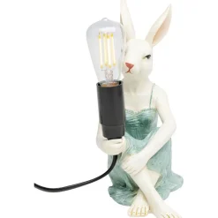 LAMPADA DA TAVOLO GIRL RABBIT H 21CM - E14 1X40W 230V 50/60hz: vendita online LAMPADA DA TAVOLO GIRL RABBIT H 21CM - E14 1X40W 230V 50/60hz in offerta