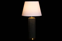 LAMPADA DA TAVOLO IN GRES POLIESTERE 30X30 H 58CM - E27 50W COLORI ASSORTITI : vendita online LAMPADA DA TAVOLO IN GRES POLIESTERE 30X30 H 58CM - E27 50W COLORI ASSORTITI in offerta