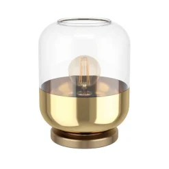 LAMPADA DA TAVOLO MARYVILLA ORO H. 23CM - 1X40W E27: vendita online LAMPADA DA TAVOLO MARYVILLA ORO H. 23CM - 1X40W E27 in offerta