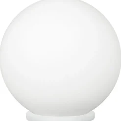 LAMPADA DA TAVOLO RONDO BIANCO 20CM - 1X60W E27: vendita online LAMPADA DA TAVOLO RONDO BIANCO 20CM - 1X60W E27 in offerta