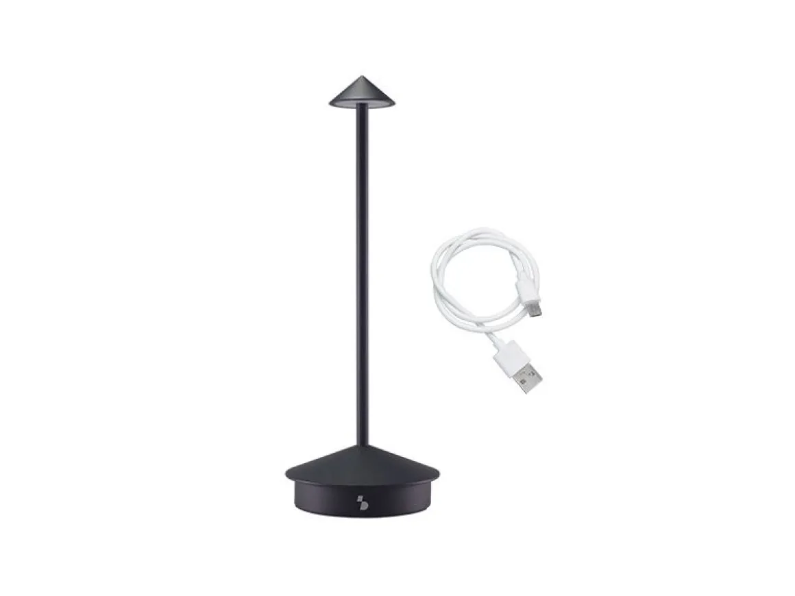 LAMPADA DA TAVOLO SPILLO NERA: vendita online LAMPADA DA TAVOLO SPILLO NERA in offerta