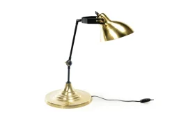 LAMPADA DA TAVOLO VINTAGE IN METALLO 27X27 H 63CM: vendita online LAMPADA DA TAVOLO VINTAGE IN METALLO 27X27 H 63CM in offerta