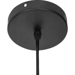 LAMPADARIO ALARA DIAM. CM 45 IN METALLO NERO E27 40W: vendita online LAMPADARIO ALARA DIAM. CM 45 IN METALLO NERO E27 40W in offerta