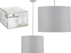 LAMPADARIO BIANCO D. 30CM - E27 220V-24V 60W: vendita online LAMPADARIO BIANCO D. 30CM - E27 220V-24V 60W in offerta