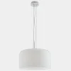 LAMPADARIO GIBUS BIANCO 40X20CM - 1XE27: vendita online LAMPADARIO GIBUS BIANCO 40X20CM - 1XE27 in offerta