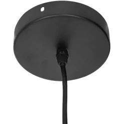 LAMPADARIO MOD. IDA DIAM. 19 H. 22 CM IN METALLO NERO E27 40W: vendita online LAMPADARIO MOD. IDA DIAM. 19 H. 22 CM IN METALLO NERO E27 40W in offerta