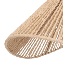 LAMPADARIO A CORDE MYHA DIAM. CM 45 E27 NATURALE : vendita online LAMPADARIO A CORDE MYHA DIAM. CM 45 E27 NATURALE in offerta