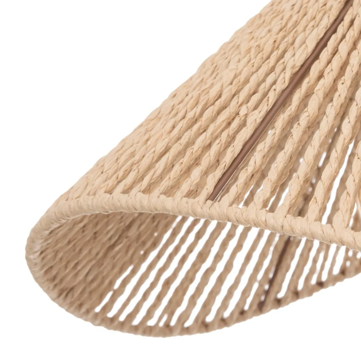 LAMPADARIO A CORDE MYHA DIAM. CM 45 E27 NATURALE : vendita online LAMPADARIO A CORDE MYHA DIAM. CM 45 E27 NATURALE in offerta