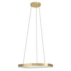 LAMPADARIO A LED VALLEROSA ORO H. 110CM - 25.2W 3000ml IP20: vendita online LAMPADARIO A LED VALLEROSA ORO H. 110CM - 25.2W 3000ml IP20 in offerta