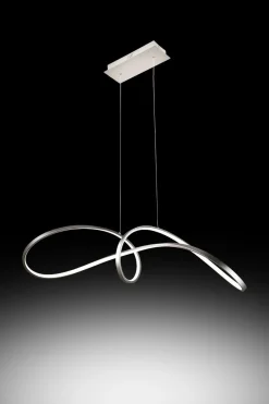 LAMPADARIO EVEN 94X26,5CM NICHEL SATINATO - 2508lm 4000K 40W: vendita online LAMPADARIO EVEN 94X26,5CM NICHEL SATINATO - 2508lm 4000K 40W in offerta