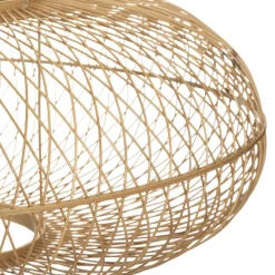 LAMPADARIO LOREN IN BAMBÙ NATURALE D 60CM - E27 40W: vendita online LAMPADARIO LOREN IN BAMBÙ NATURALE D 60CM - E27 40W in offerta