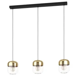 LAMPADARIO MARYVILLA BRONZE 87CM - 3X40W E27: vendita online LAMPADARIO MARYVILLA BRONZE 87CM - 3X40W E27 in offerta