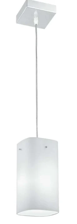 LAMPADARIO SNAK SQUARE BIANCO - 1XE27 60W: vendita online LAMPADARIO SNAK SQUARE BIANCO - 1XE27 60W in offerta