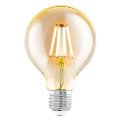 LAMPADINA A LED AMBRATA 12CM - E27 G80 4W 2200K 220-240V 15000H: vendita online LAMPADINA A LED AMBRATA 12CM - E27 G80 4W 2200K 220-240V 15000H in offerta