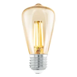 LAMPADINA A LED AMBRATA 10CM - E27 ST48 4W 2200K 220-240V 15000H: vendita online LAMPADINA A LED AMBRATA 10CM - E27 ST48 4W 2200K 220-240V 15000H in offerta