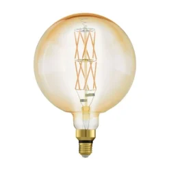 LAMPADINA A LED G200 AMBRATA D. 20CM - E27 1X8W 2100k 806lm: vendita online LAMPADINA A LED G200 AMBRATA D. 20CM - E27 1X8W 2100k 806lm in offerta