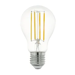 LAMPADINA A LED TRASPARENTE D. 6CM - E27 A60 8W 2700K 220-240V 15000H: vendita online LAMPADINA A LED TRASPARENTE D. 6CM - E27 A60 8W 2700K 220-240V 15000H in offerta