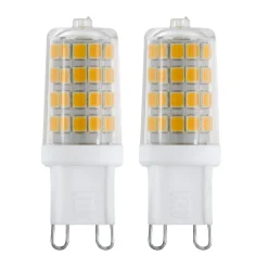 2 LAMPADINE A LED 4.9CM - G9 3W 3000K 220-240V 15000H: vendita online 2 LAMPADINE A LED 4.9CM - G9 3W 3000K 220-240V 15000H in offerta