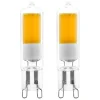2 LAMPADINE A LED 6CM - G9 2W 3000K 220-240V 15000H: vendita online 2 LAMPADINE A LED 6CM - G9 2W 3000K 220-240V 15000H in offerta