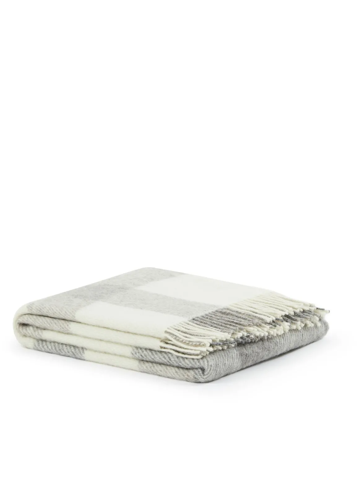 LANEROSSI - PLAID ISEO CHECK CM 130X170 GRIGIO: vendita online LANEROSSI - PLAID ISEO CHECK CM 130X170 GRIGIO in offerta