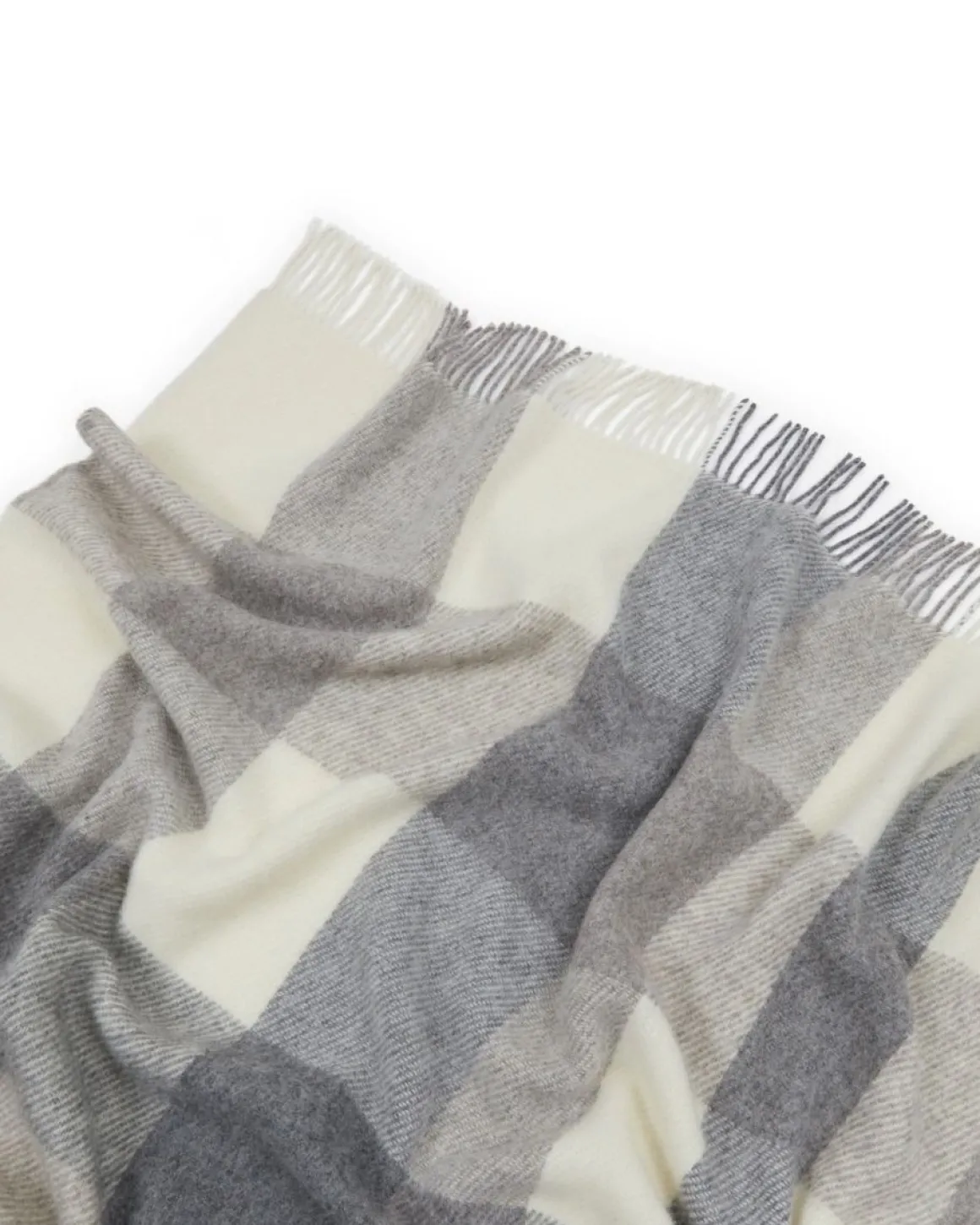 LANEROSSI - PLAID ISEO CHECK CM 130X170 GRIGIO: vendita online LANEROSSI - PLAID ISEO CHECK CM 130X170 GRIGIO in offerta