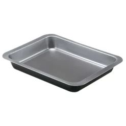 LASAGNERA LINEA SILVER ELEGANCE IN ACCIAIO 28X22 H. 4.7CM