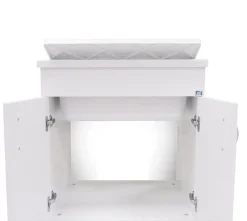 Lavatoio da bagno con lavello: mobile lavatoio con 2 ante