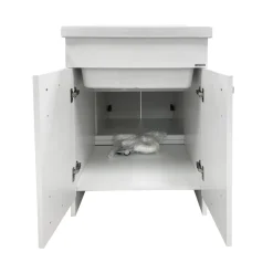 LAVATOIO LINEA CERAMICA CM 62X52 BIANCO