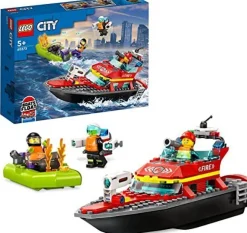 LEGO CITY - BARCA DI SOCCORSO ANTINCENDIO: vendita online LEGO CITY - BARCA DI SOCCORSO ANTINCENDIO in offerta