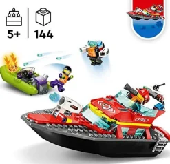 LEGO CITY - BARCA DI SOCCORSO ANTINCENDIO: vendita online LEGO CITY - BARCA DI SOCCORSO ANTINCENDIO in offerta