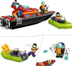 LEGO CITY - BARCA DI SOCCORSO ANTINCENDIO: vendita online LEGO CITY - BARCA DI SOCCORSO ANTINCENDIO in offerta