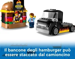 LEGO CITY - FURGONE DEGLI HAMBURGER: vendita online LEGO CITY - FURGONE DEGLI HAMBURGER in offerta