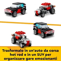 LEGO CREATOR - AUTOCARRO CON ELICOTTERO: vendita online LEGO CREATOR - AUTOCARRO CON ELICOTTERO in offerta