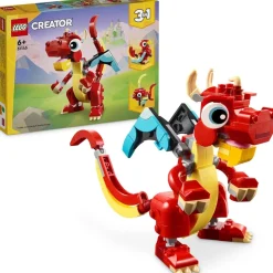 LEGO CREATOR - DRAGO ROSSO: vendita online LEGO CREATOR - DRAGO ROSSO in offerta
