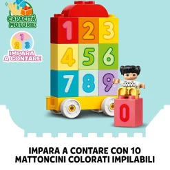 LEGO DUPLO - TRENO DEI NUMERI - IMPARIAMO A CONTARE: vendita online LEGO DUPLO - TRENO DEI NUMERI - IMPARIAMO A CONTARE in offerta