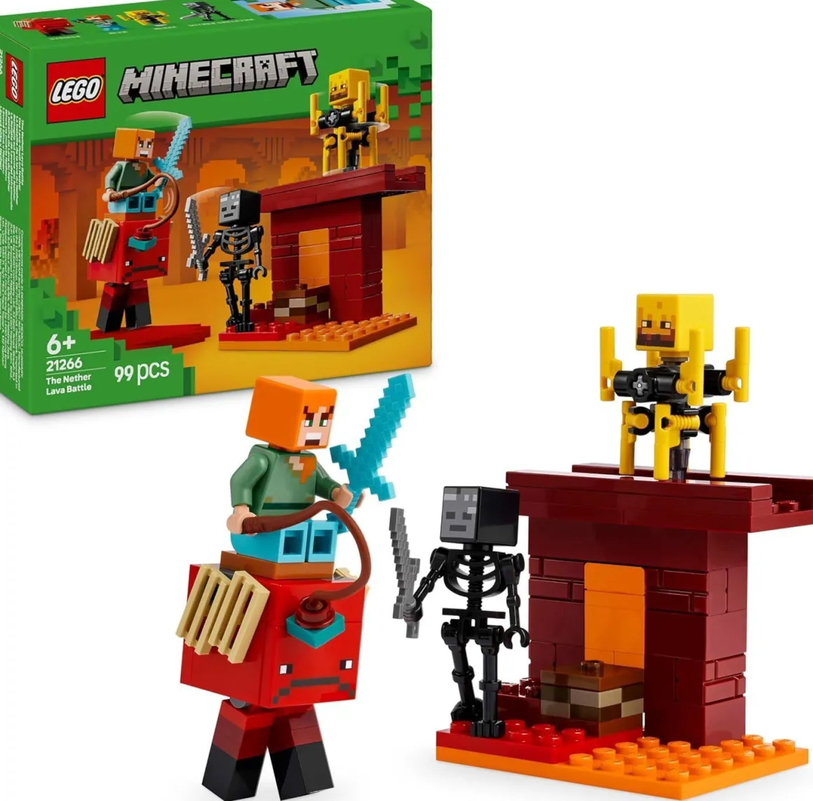 LEGO MINECRAFT - BATTAGLI SUL PONTE DEL NETHER: vendita online LEGO MINECRAFT - BATTAGLI SUL PONTE DEL NETHER in offerta