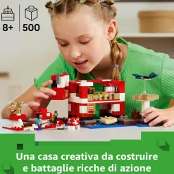 LEGO MINECRAFT - LA CASA DEL MOOSHROOM: vendita online LEGO MINECRAFT - LA CASA DEL MOOSHROOM in offerta