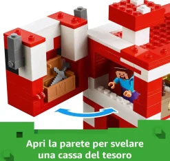 LEGO MINECRAFT - LA CASA DEL MOOSHROOM: vendita online LEGO MINECRAFT - LA CASA DEL MOOSHROOM in offerta