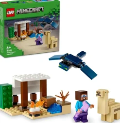 LEGO MINECRAFT - SPEDIZIONE DI STEVE NEL DESERTO: vendita online LEGO MINECRAFT - SPEDIZIONE DI STEVE NEL DESERTO in offerta