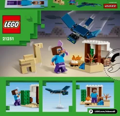 LEGO MINECRAFT - SPEDIZIONE DI STEVE NEL DESERTO: vendita online LEGO MINECRAFT - SPEDIZIONE DI STEVE NEL DESERTO in offerta