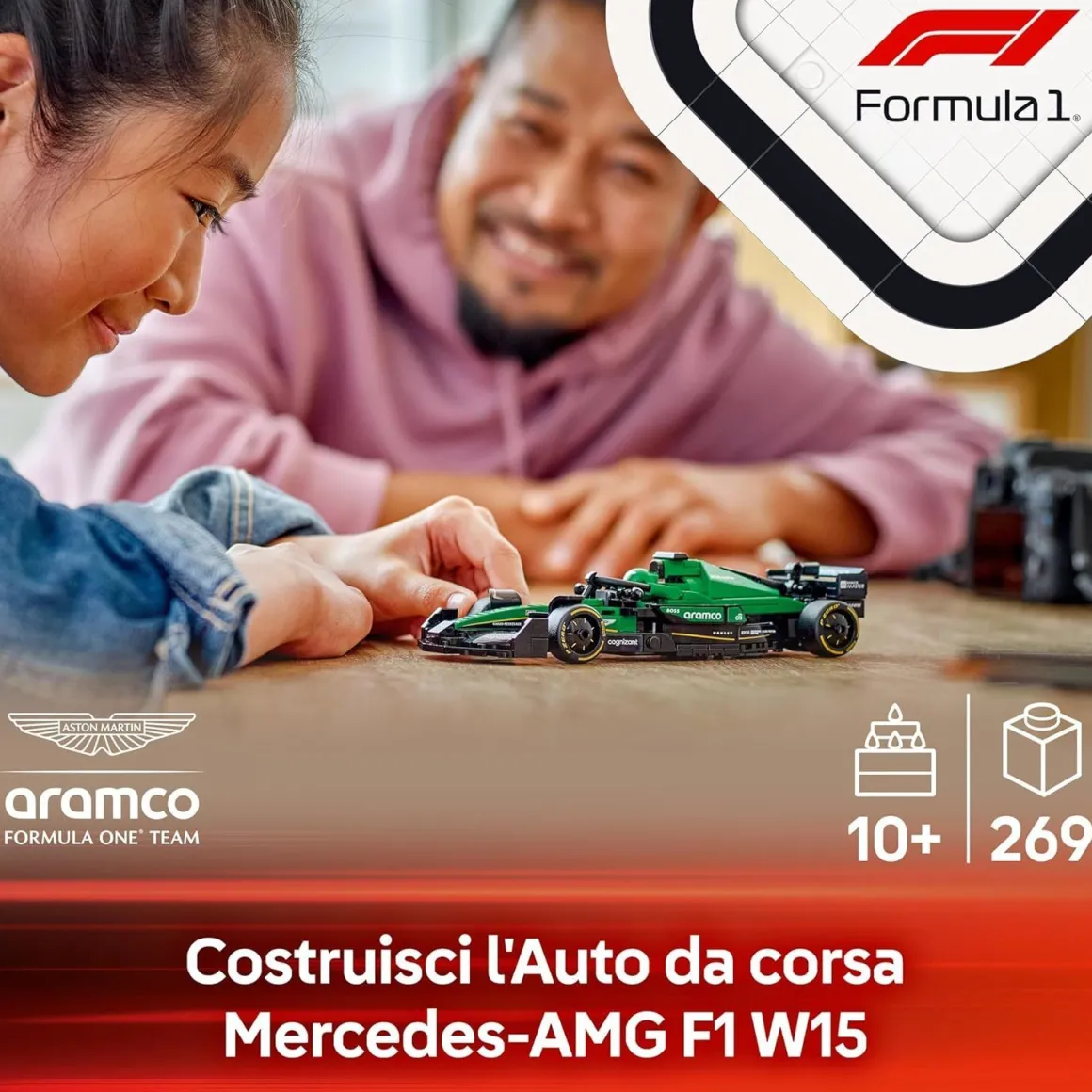 LEGO SPEED - AUTO DA CORSA ASTON MARTIN ARAMCO F1 AMR24: vendita online LEGO SPEED - AUTO DA CORSA ASTON MARTIN ARAMCO F1 AMR24 in offerta