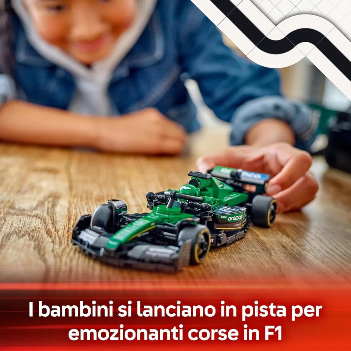 LEGO SPEED - AUTO DA CORSA ASTON MARTIN ARAMCO F1 AMR24: vendita online LEGO SPEED - AUTO DA CORSA ASTON MARTIN ARAMCO F1 AMR24 in offerta