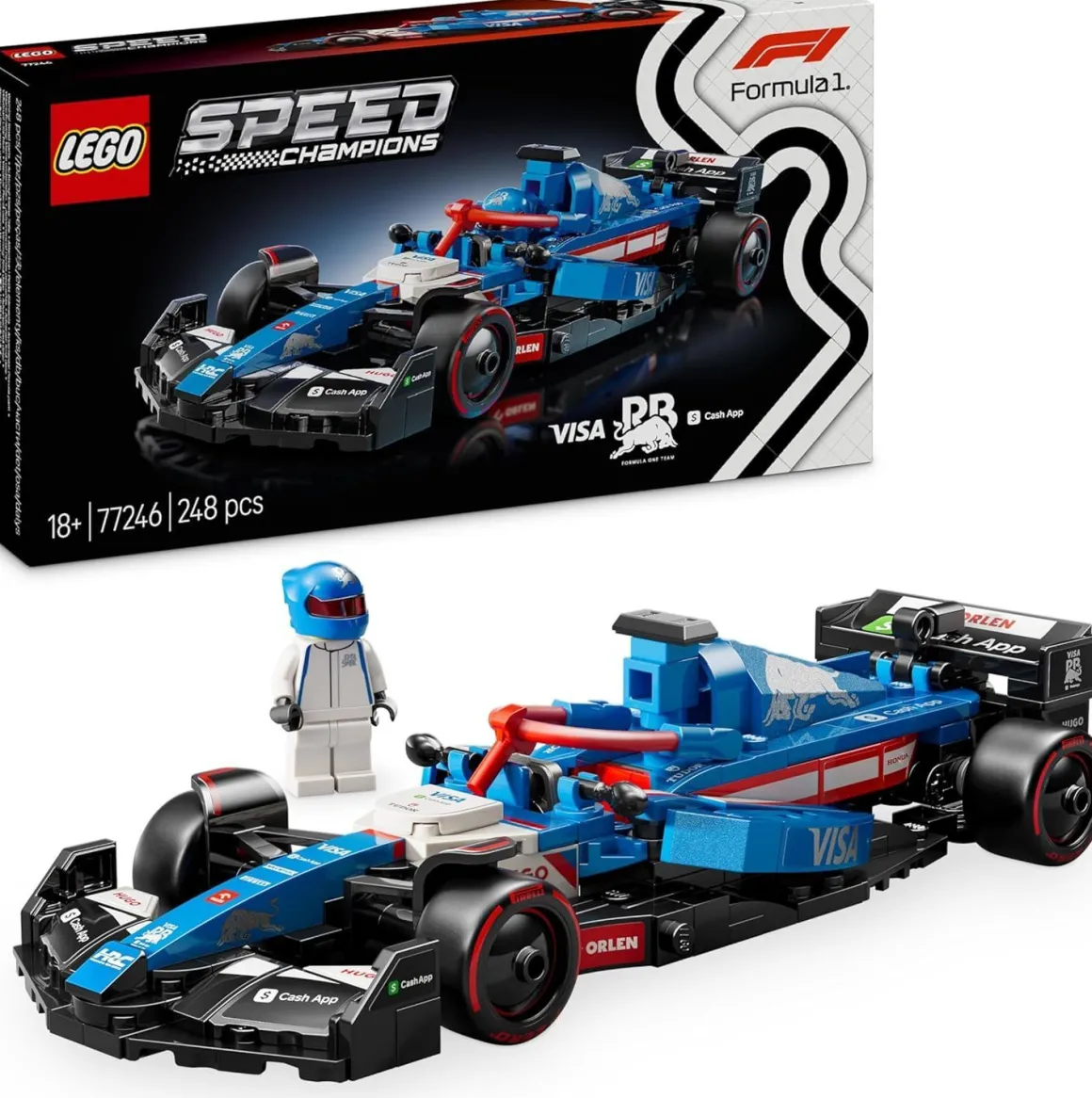 LEGO SPEED - AUTO DA CORSA F1 VISA CASH APP RB: vendita online LEGO SPEED - AUTO DA CORSA F1 VISA CASH APP RB in offerta
