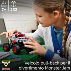 LEGO TECHNIC - PULL-BACK MONSTER JAM THUNDERRORUS: vendita online LEGO TECHNIC - PULL-BACK MONSTER JAM THUNDERRORUS in offerta
