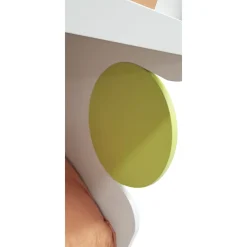 LETTO A CASTELLO MOD. JOB BIANCO, ALBICOCCA E PERA