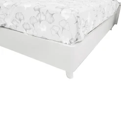LETTO MATRIMONIALE CON CONTENITORE MOD. TWIN FRASSINO NUVOLA E ROVERE NODATO
