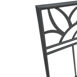 LETTO MATRIMONIALE CON GIROLETTO MOD. ELISE' GRIGIO POLVERE