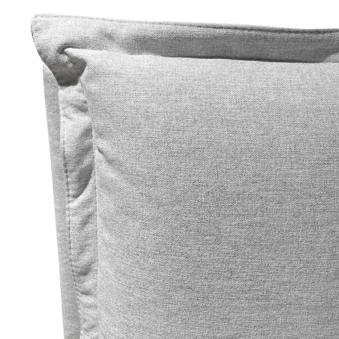 LETTO MATRIMONIALE CONTENITORE IN TESSUTO GRIGIO CHIARO